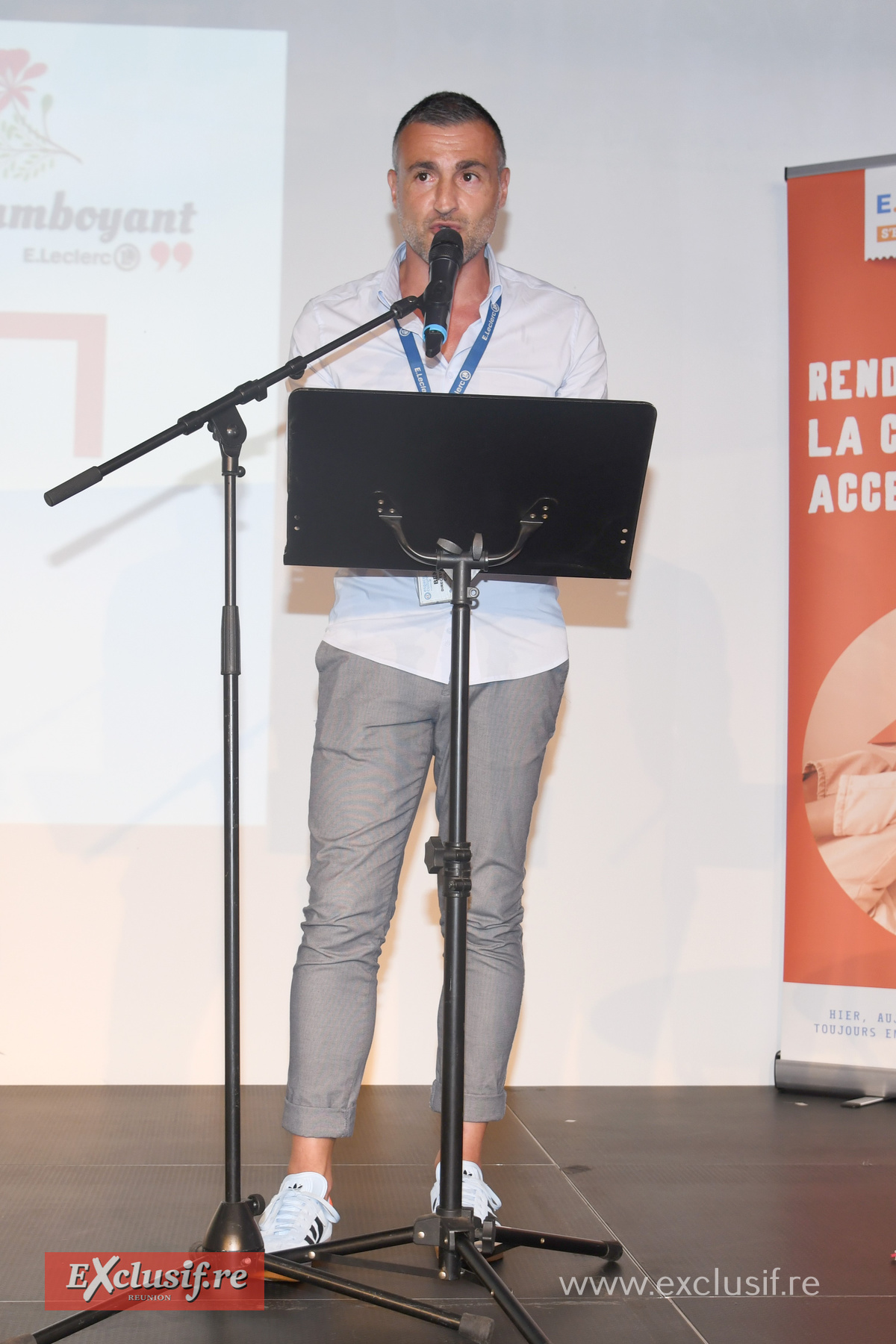 Benoît Bustos, directeur des Espaces Culturesl E.Leclerc Réunion Benoît Bustos, directeur des Espaces Culturesl E.Leclerc Réunion