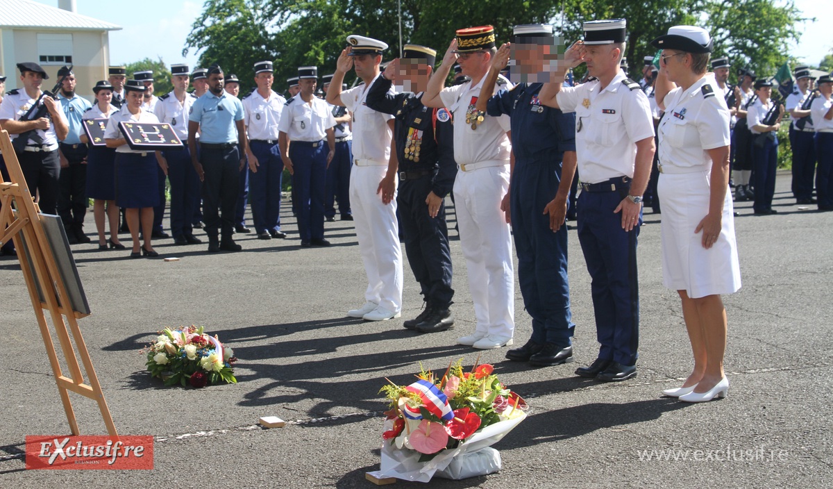 Cérémonie d'hommage aux héros de la Gendarmerie à La Redoute