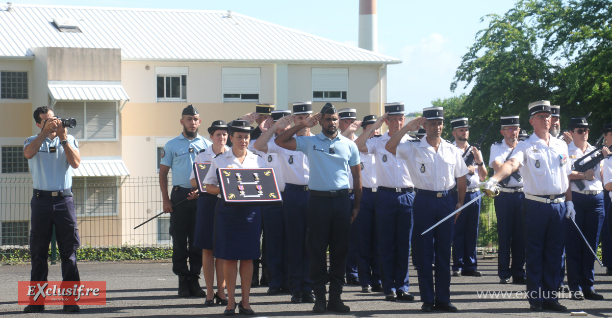 Cérémonie d'hommage aux héros de la Gendarmerie à La Redoute