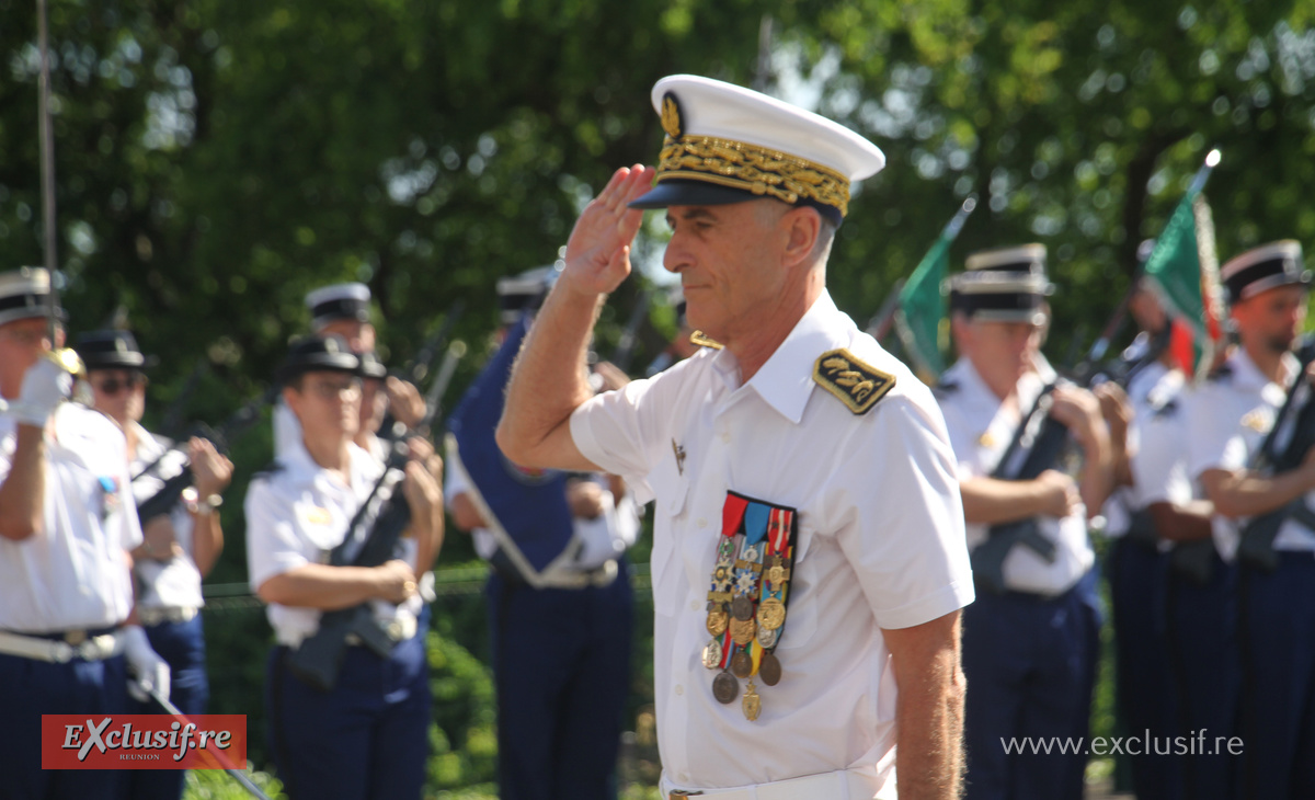 Cérémonie d'hommage aux héros de la Gendarmerie à La Redoute