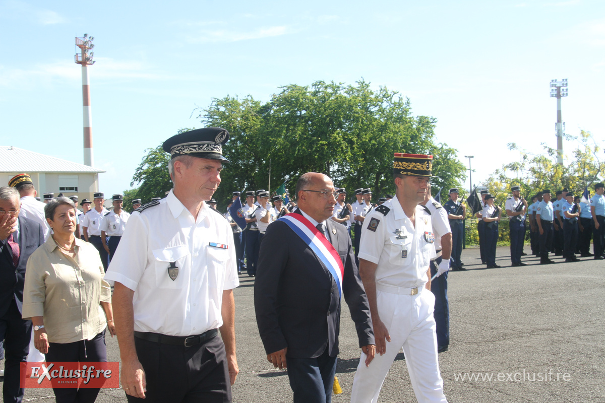 L'arrivée des personnalités officielles