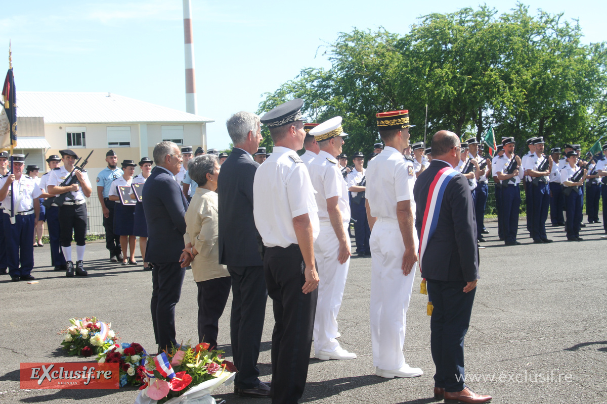 Cérémonie d'hommage aux héros de la Gendarmerie à La Redoute
