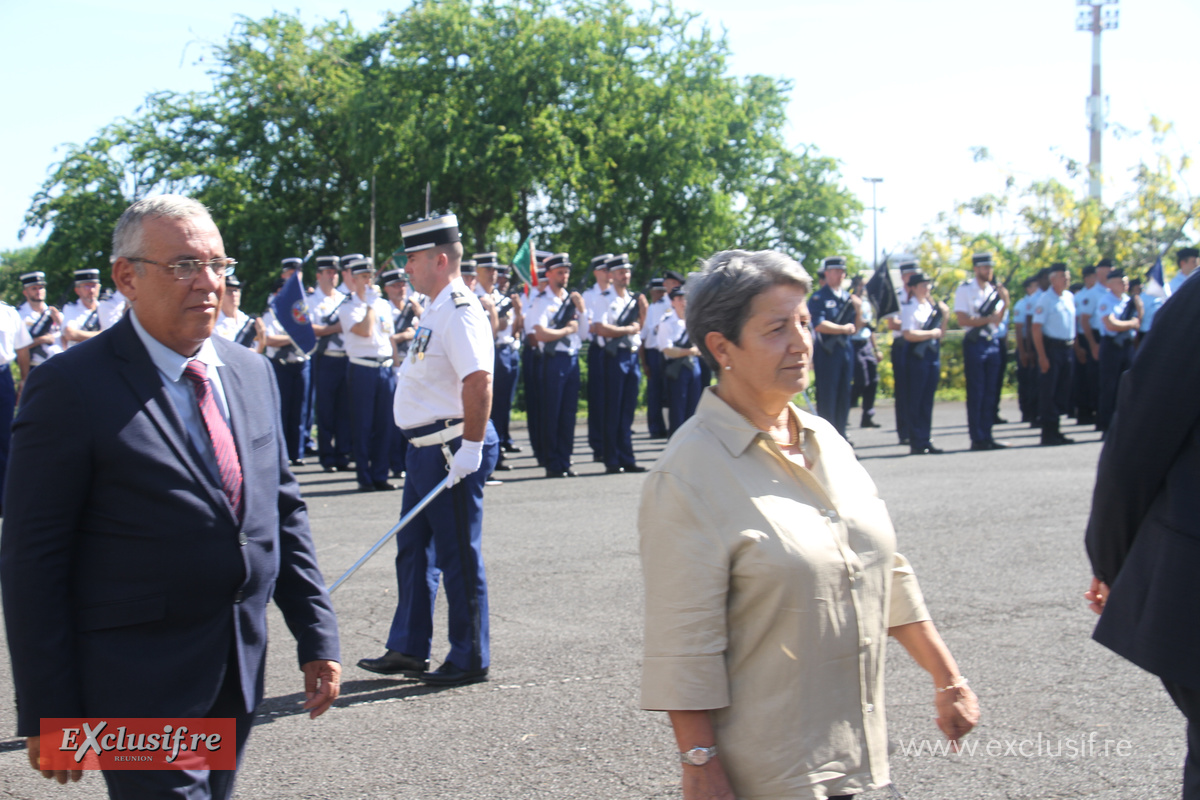 Cérémonie d'hommage aux héros de la Gendarmerie à La Redoute