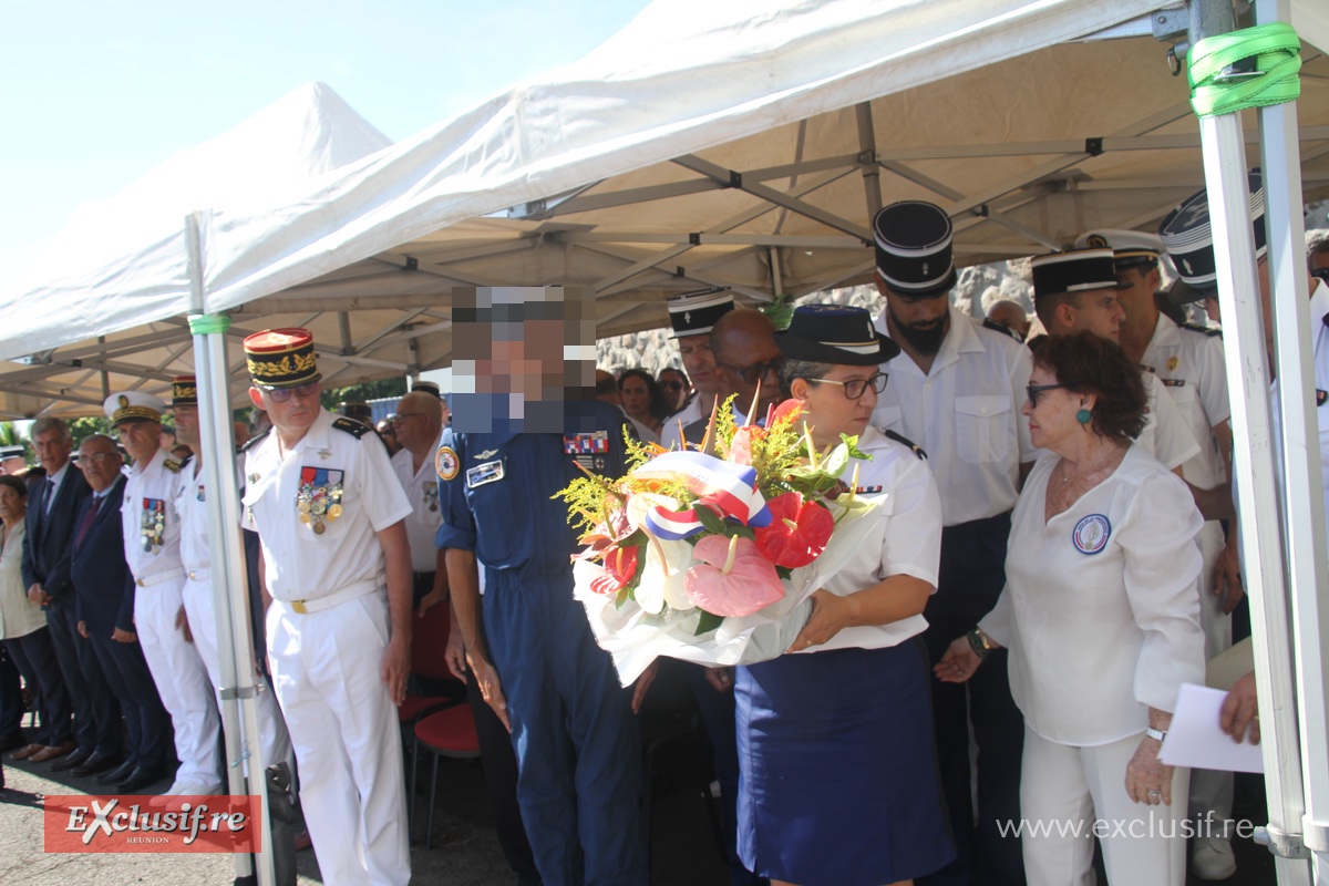 Cérémonie d'hommage aux héros de la Gendarmerie à La Redoute