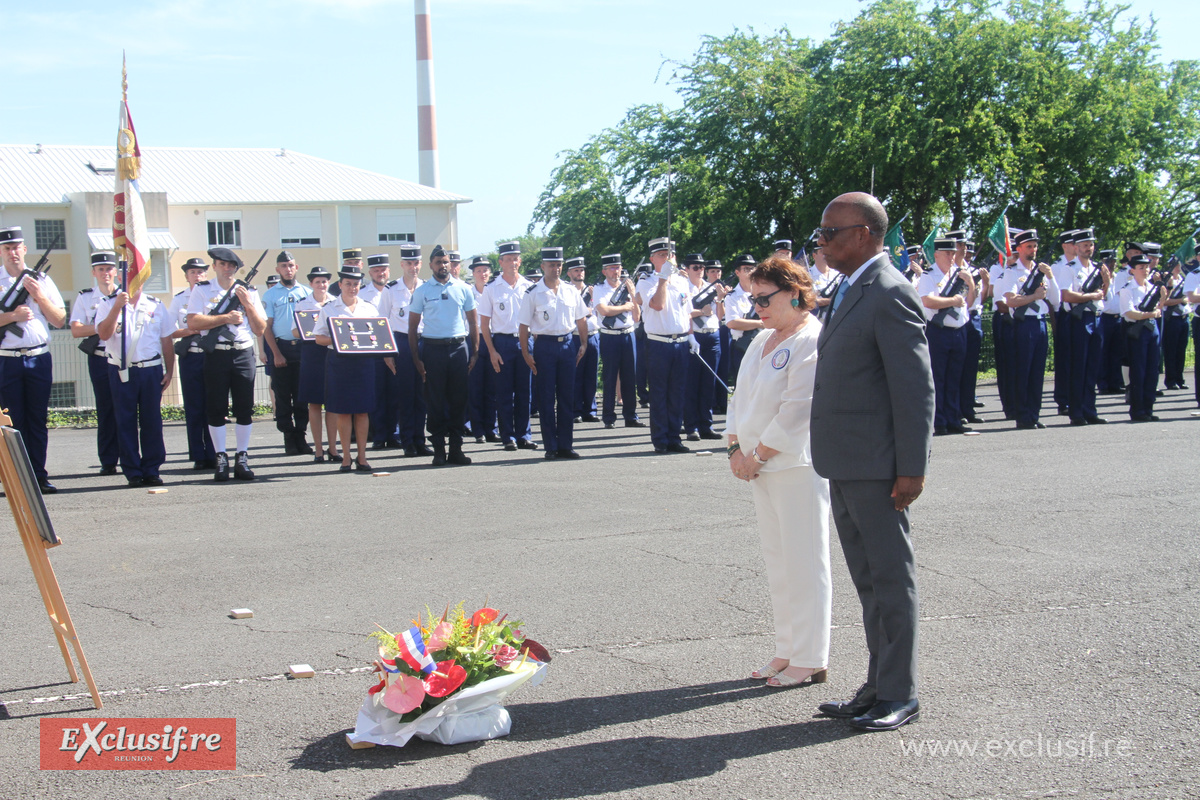 Cérémonie d'hommage aux héros de la Gendarmerie à La Redoute
