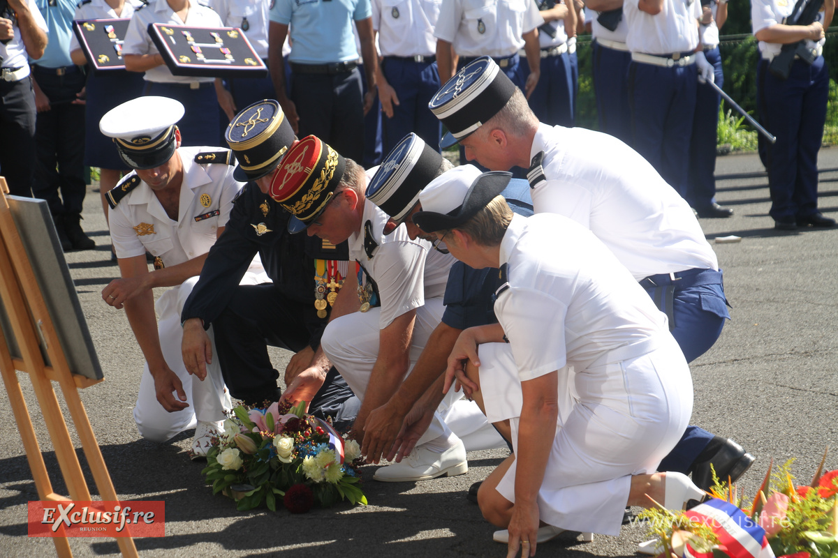 Cérémonie d'hommage aux héros de la Gendarmerie à La Redoute