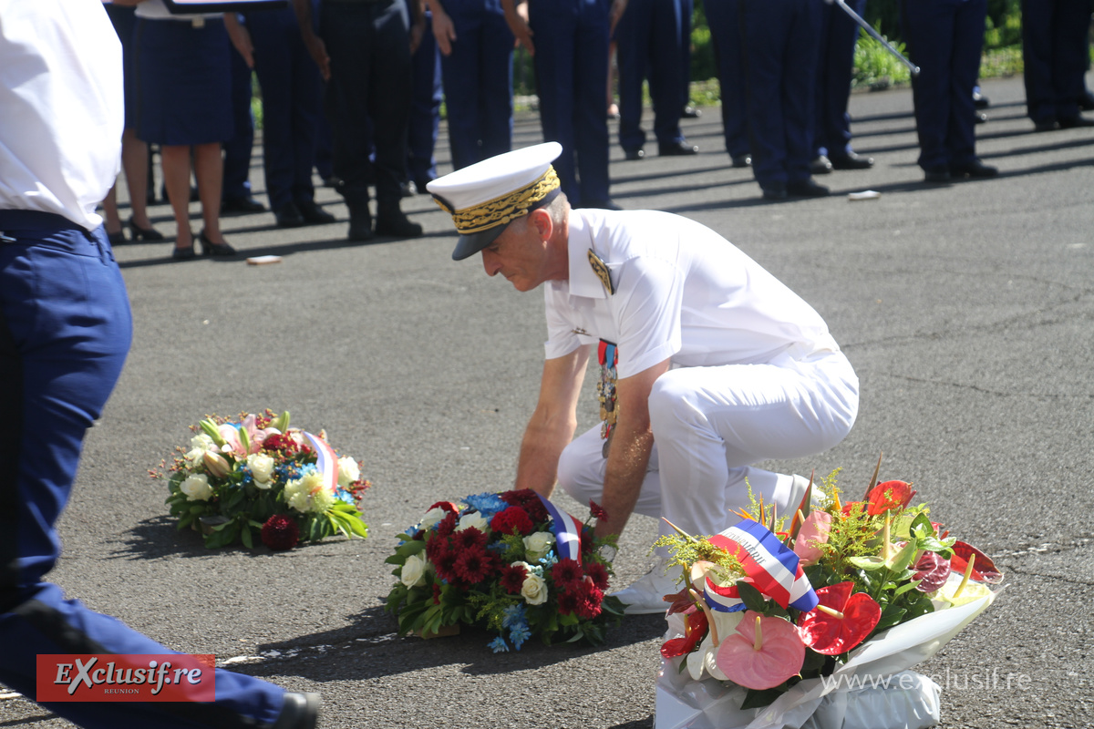Cérémonie d'hommage aux héros de la Gendarmerie à La Redoute