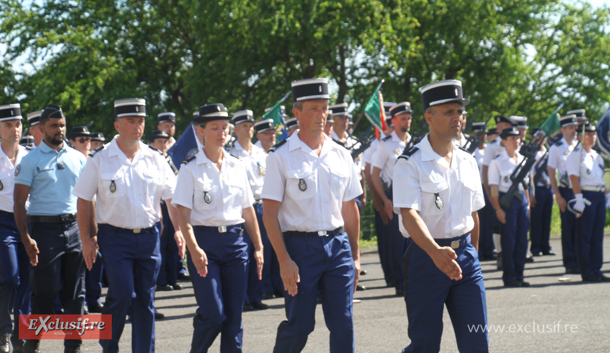 Cérémonie d'hommage aux héros de la Gendarmerie à La Redoute