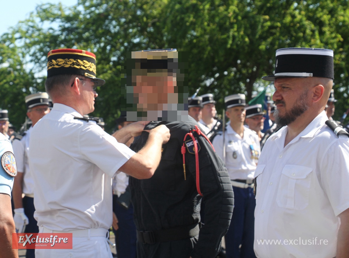 Cérémonie d'hommage aux héros de la Gendarmerie à La Redoute