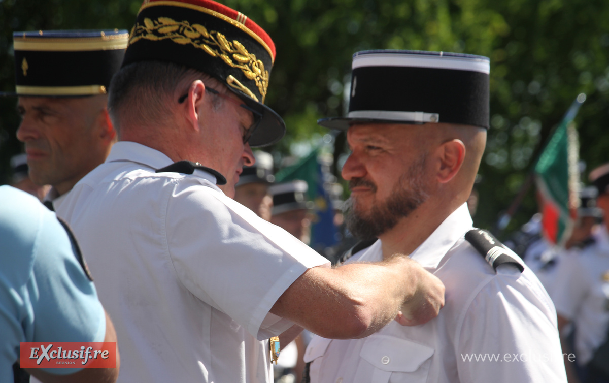 Cérémonie d'hommage aux héros de la Gendarmerie à La Redoute