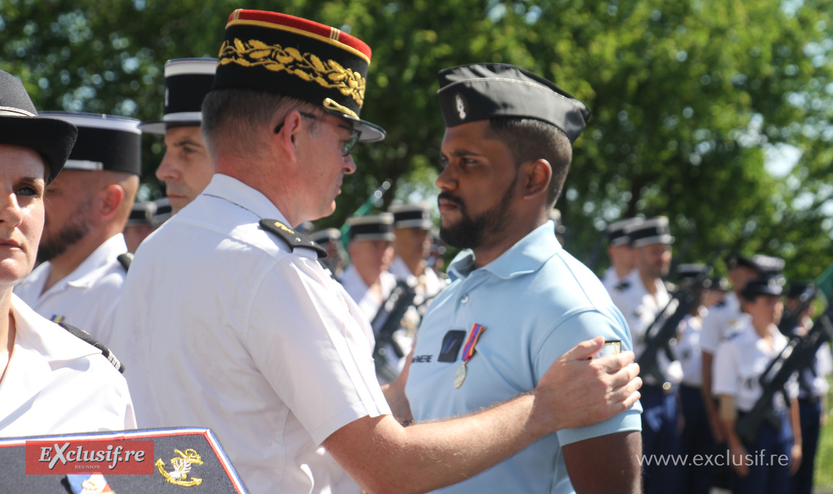 Cérémonie d'hommage aux héros de la Gendarmerie à La Redoute