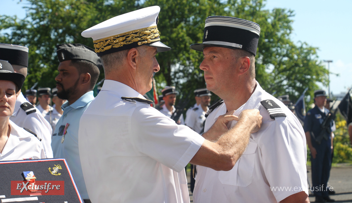 Cérémonie d'hommage aux héros de la Gendarmerie à La Redoute
