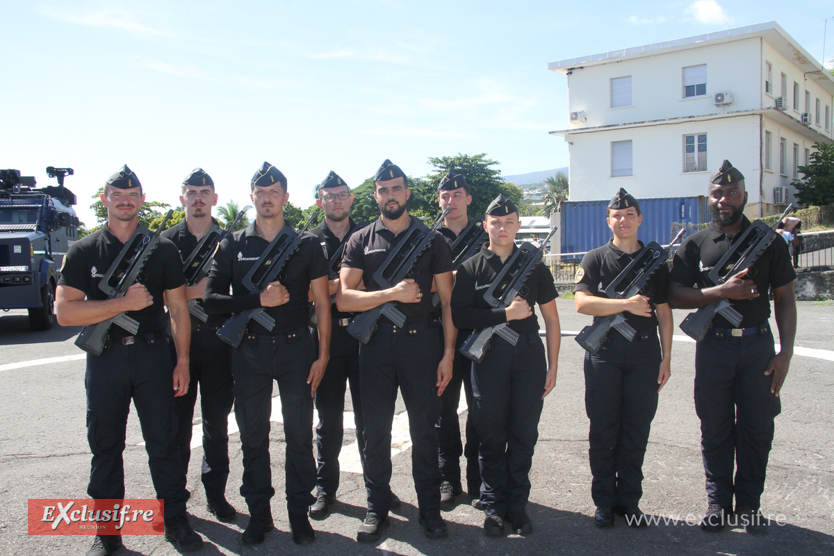 Cérémonie d'hommage aux héros de la Gendarmerie à La Redoute