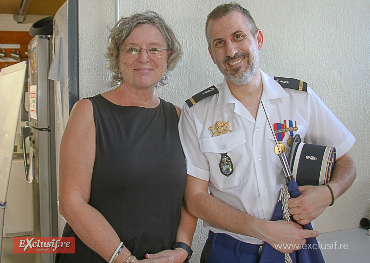 Cérémonie d'hommage aux héros de la Gendarmerie à La Redoute