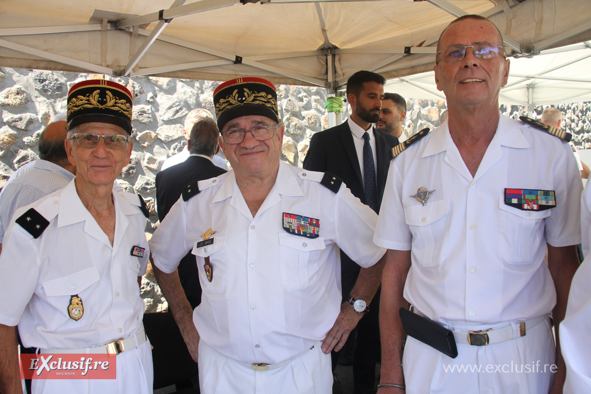 Cérémonie d'hommage aux héros de la Gendarmerie à La Redoute