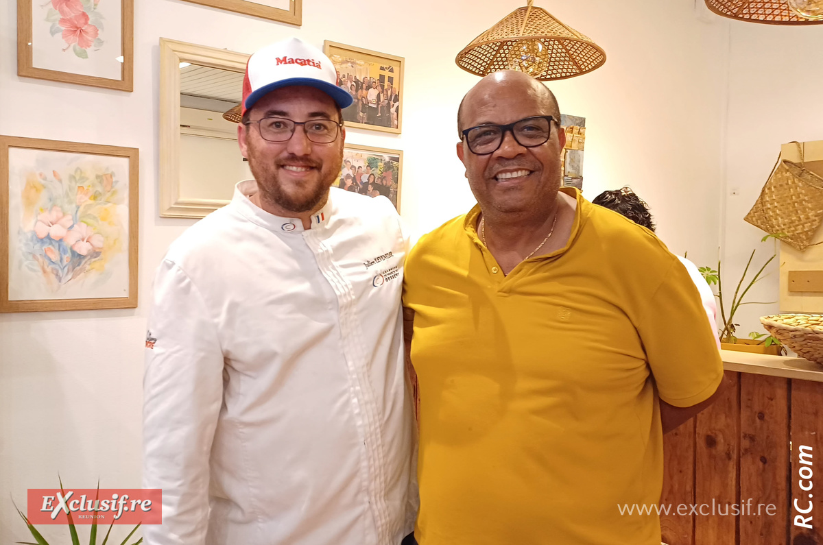 Julien Leveneur, champion de France de dessert, a ouvert sa pâtisserie à Saint-Pierre Julien Leveneur, champion de France de dessert, a ouvert sa pâtisserie à Saint-Pierre