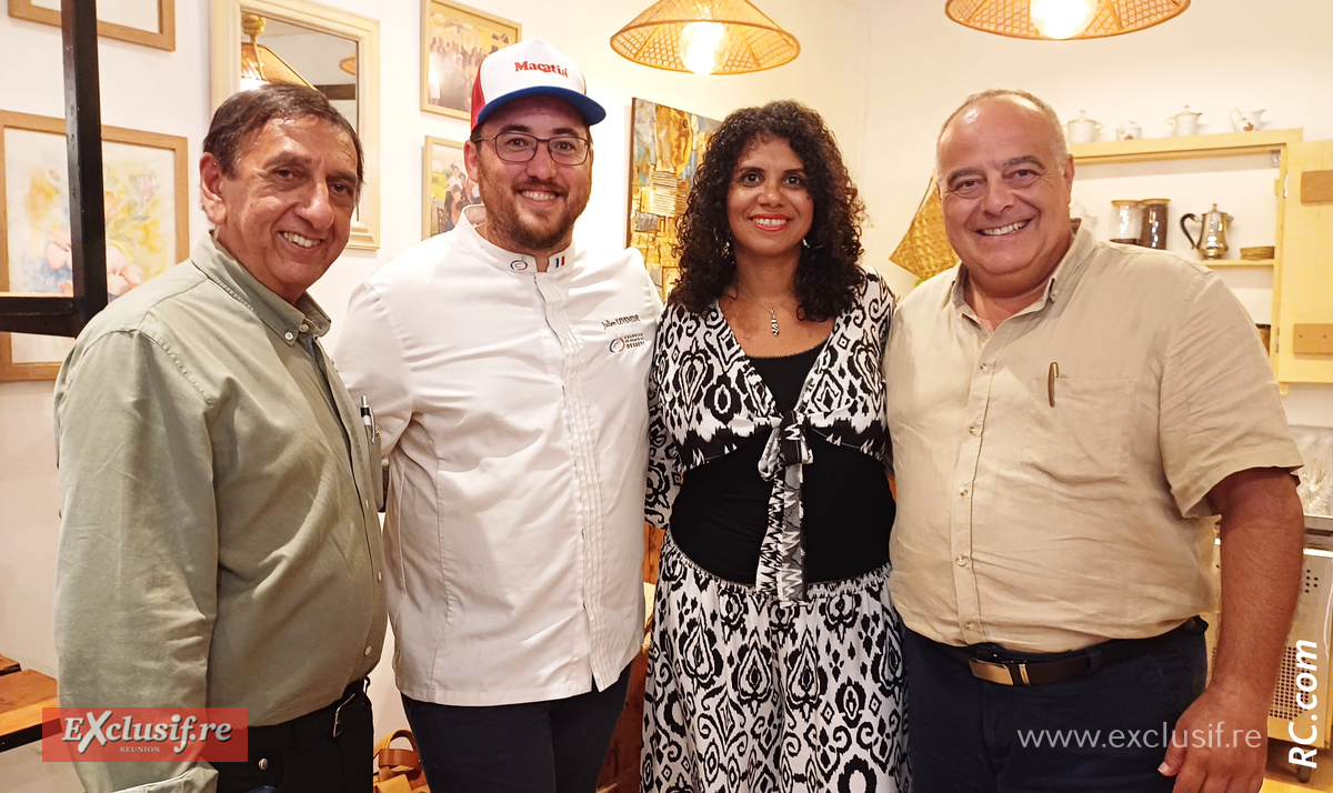Julien Leveneur, champion de France de dessert, a ouvert sa pâtisserie à Saint-Pierre Julien Leveneur, champion de France de dessert, a ouvert sa pâtisserie à Saint-Pierre
