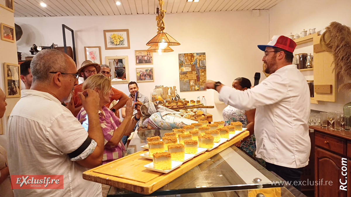 Julien Leveneur, champion de France de dessert, a ouvert sa pâtisserie à Saint-Pierre Julien Leveneur, champion de France de dessert, a ouvert sa pâtisserie à Saint-Pierre