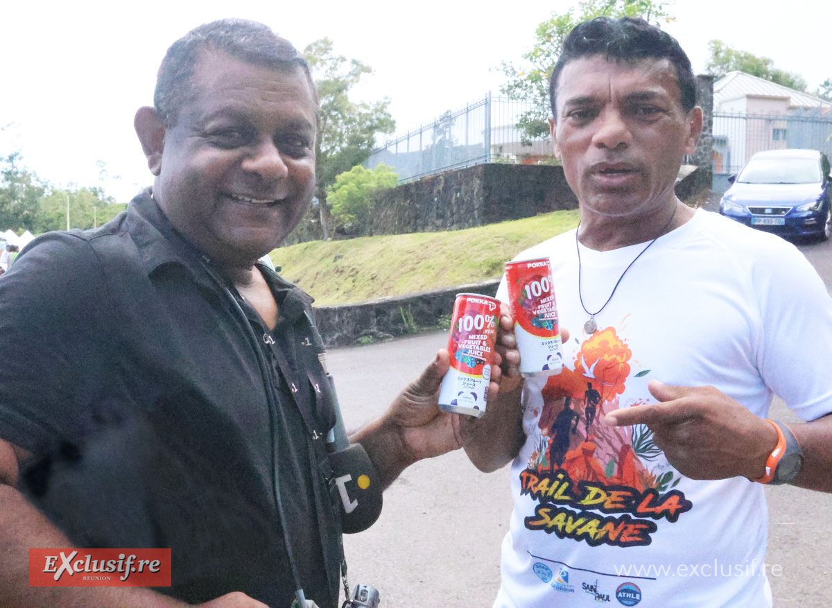 Patrick Ramoudou de Réunion 1ère et Jean-François Partal, président du club de la Marine de Sainte-Suzanne Patrick Ramoudou de Réunion 1ère et Jean-François Partal, président du club de la Marine de Sainte-Suzanne
