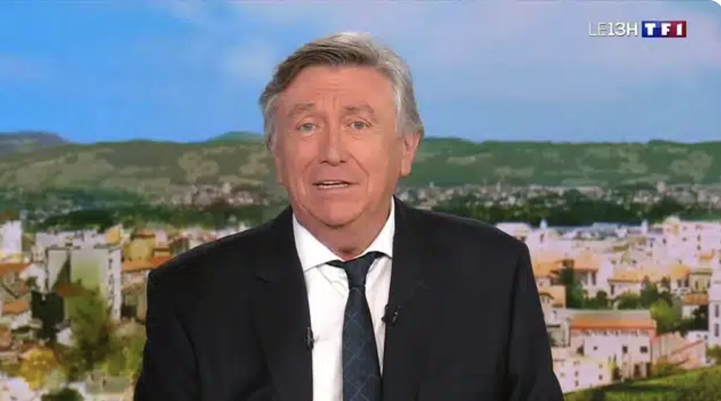 Après 27 ans de JT, Jacques Legros dit "qu'il ne voulait pas faire le journal de trop"... (capture d'écran TF1)