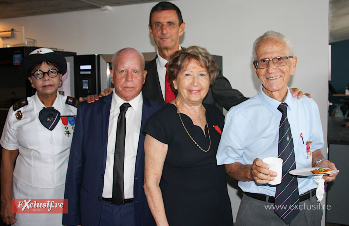 Société des Membres de la Légion d'Honneur Section Réunion: un nouveau bureau élu  Société des Membres de la Légion d'Honneur Section Réunion: un nouveau bureau élu
