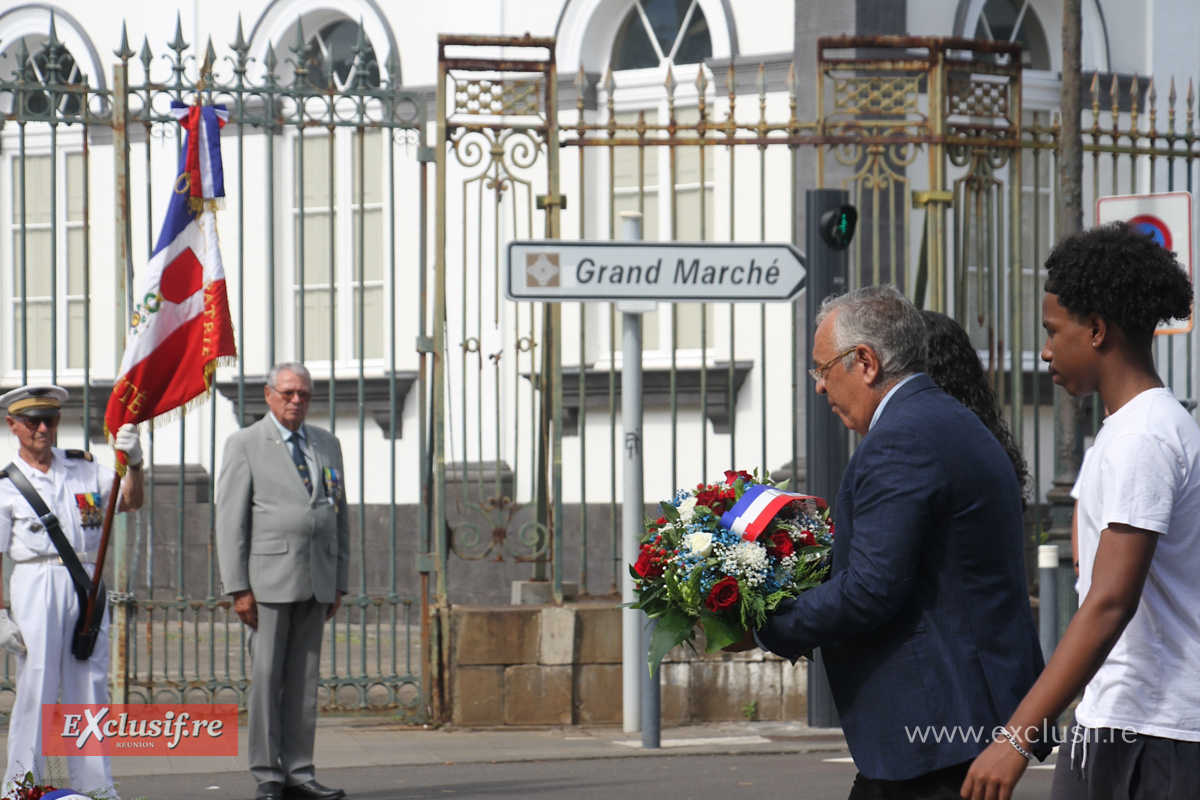 Dépôt de gerbes pour les victimes des combats d’Algérie, du Maroc et de la Tunisie