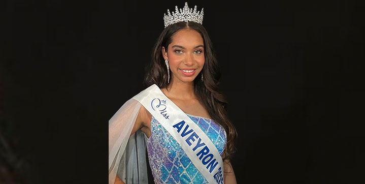 La Réunionnaise Caroline Bellune élue Miss Aveyron 2025