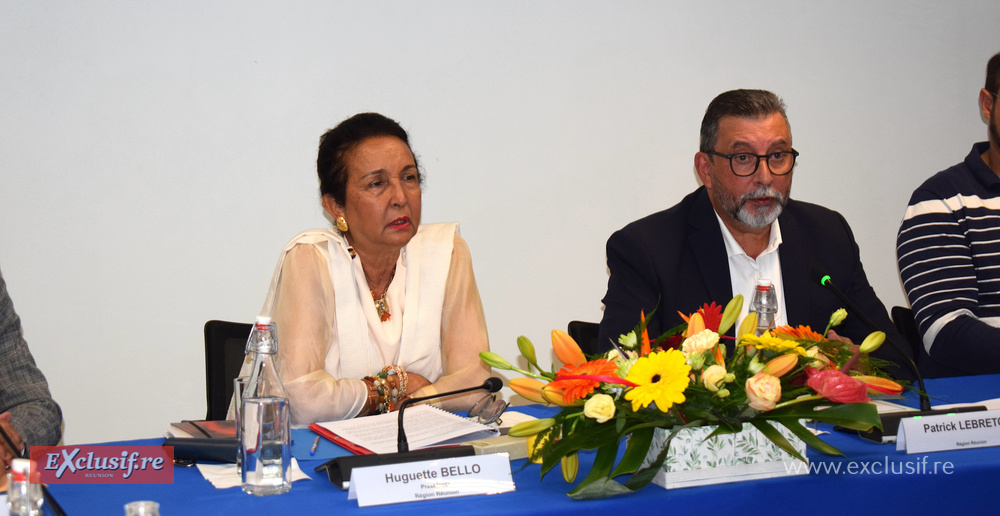 Huguette Bello, présidente de la Région, a insisté sur les enjeux majeurs constitués par le tourisme local