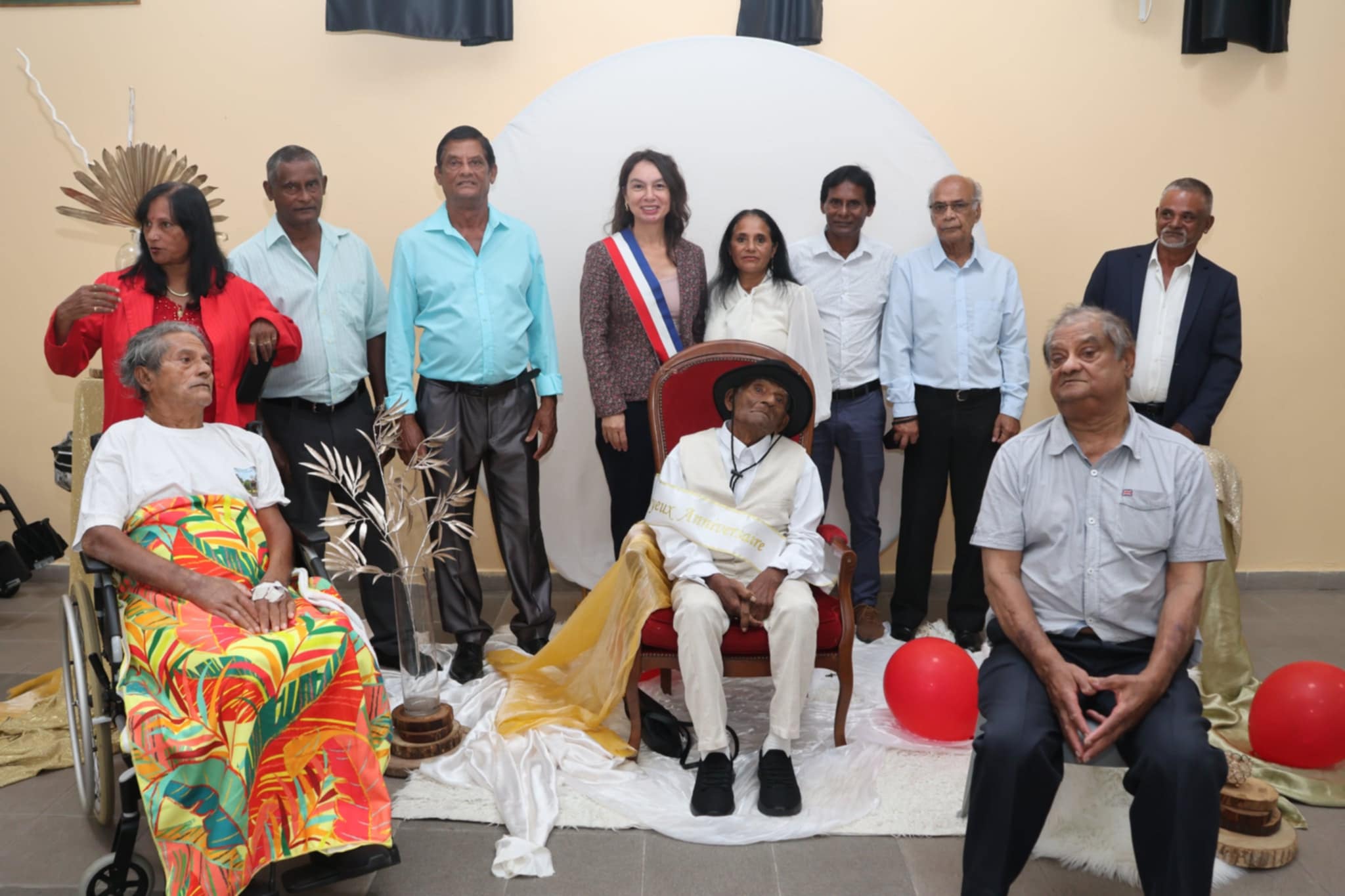 Une première photo de famille