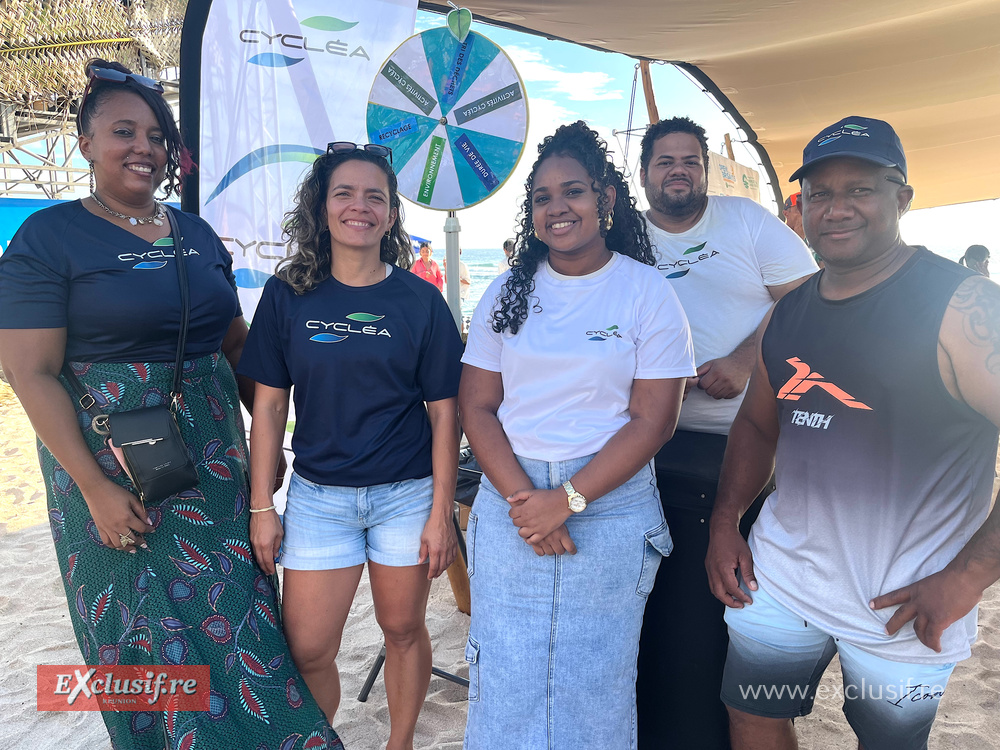 L'équipe Cycléa présente sur le site L'équipe Cycléa présente sur le site