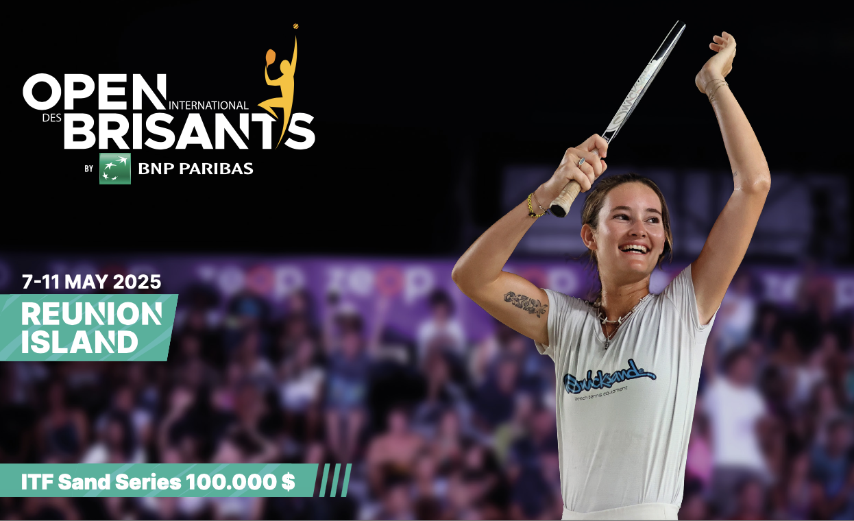 Mairé Bray, une "espoir" du beach tennis réunionnais