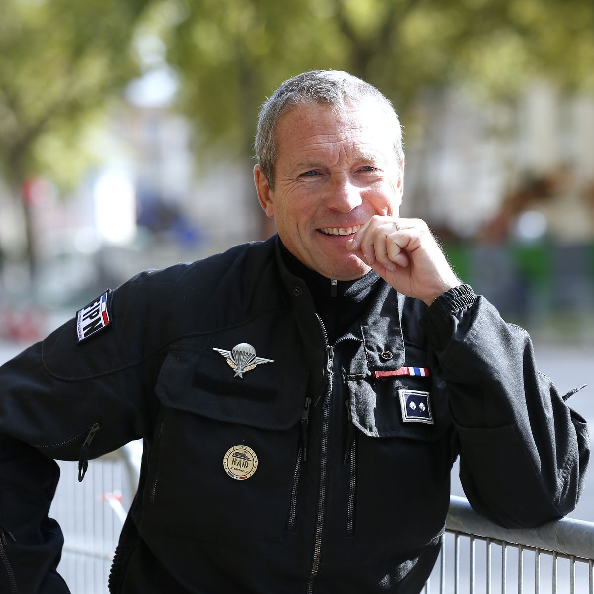 Jean-Michel Fauvergue, ancien patron du RAID, aujourd'hui conférencier