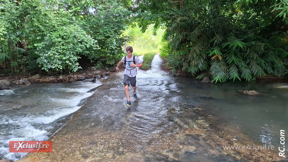 Le jeune Thomas s'est jeté à l'eau