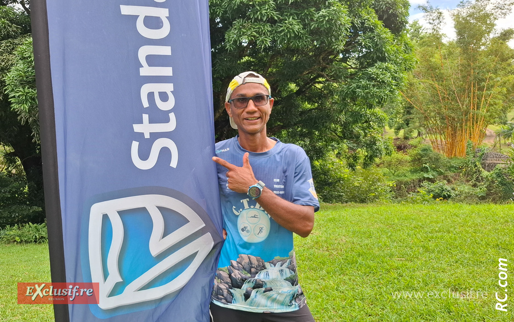 Le Réunionnais Mickaël Naze, vainqueur des 30 km
