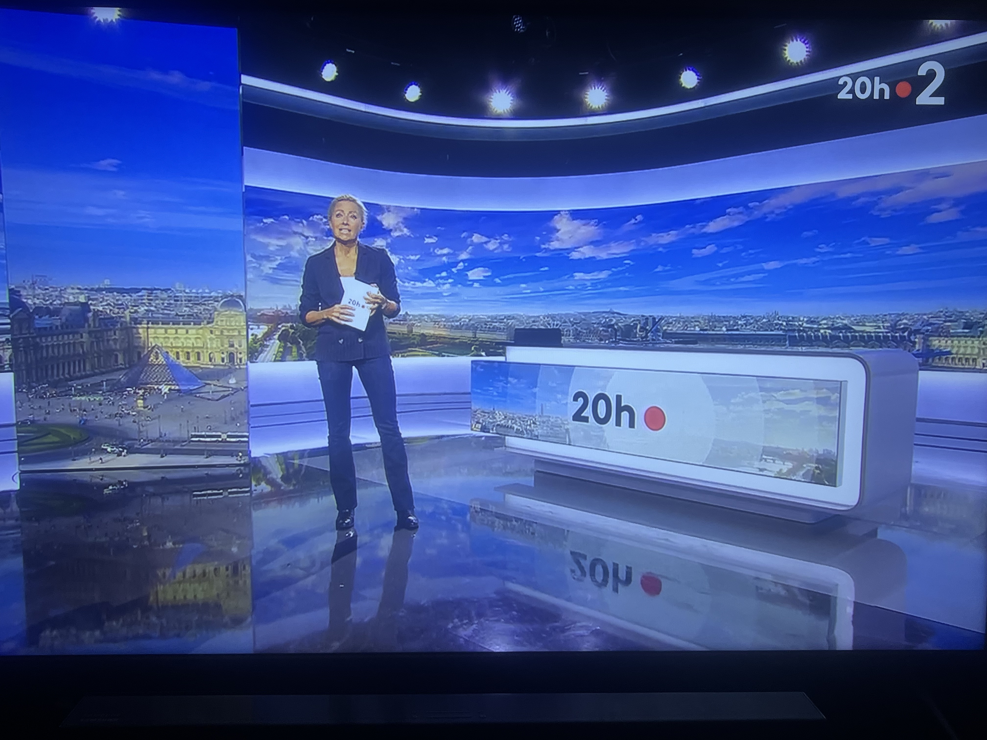 Elle présentera le 20H jusqu'à mi-juillet 2025