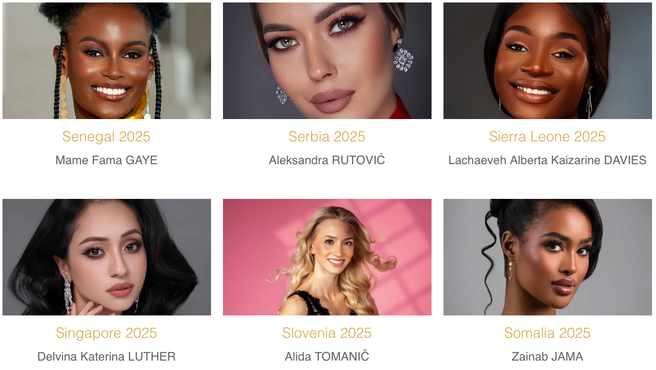 Miss Monde 2025: qui va être couronnée ce 31 mai? Découvrez les 107 candidates