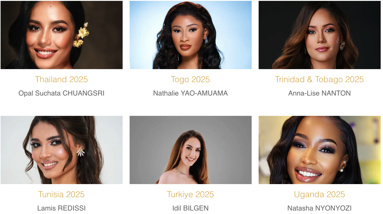 Miss Monde 2025: qui va être couronnée ce 31 mai? Découvrez les 107 candidates