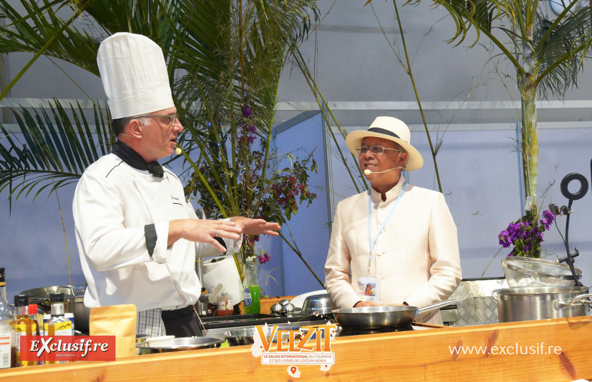 Des échanges entre chefs... Des échanges entre chefs...