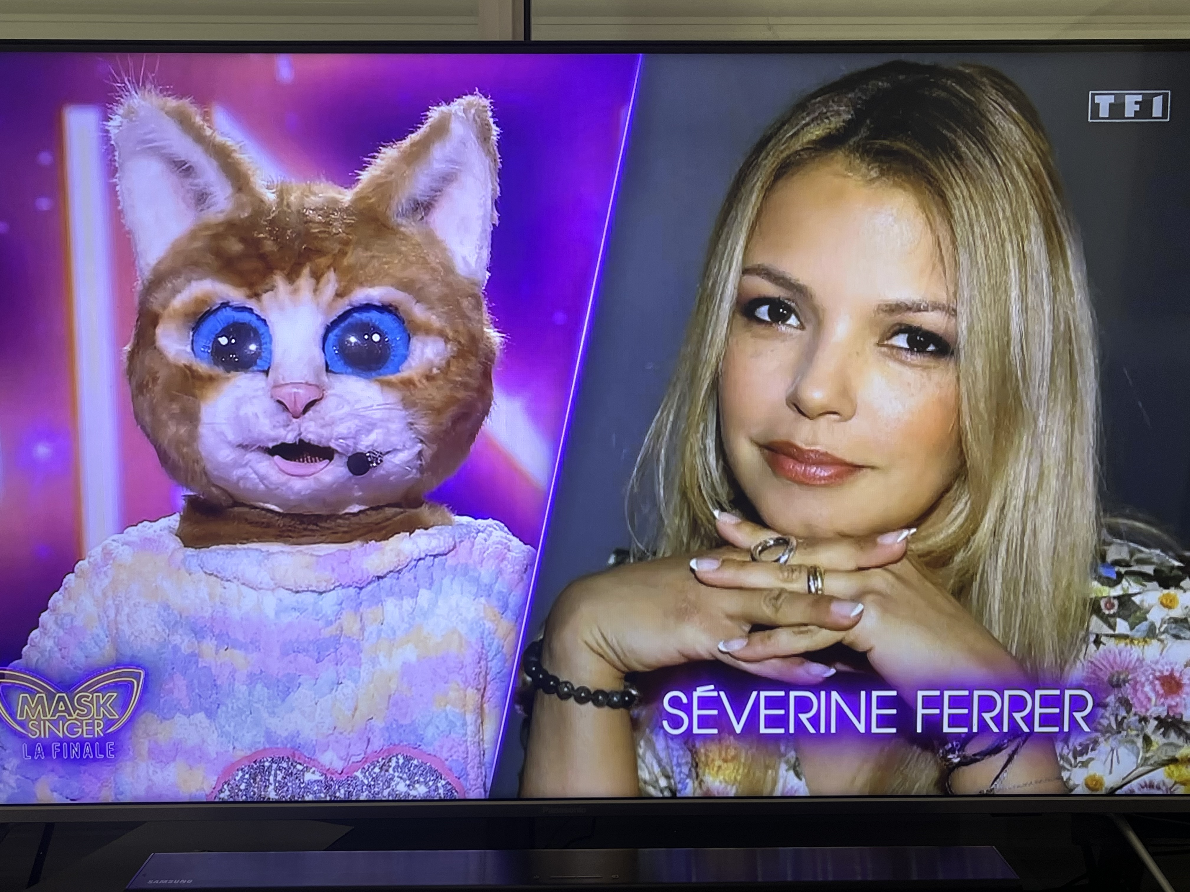 Sèverine Ferrer se cachait derrière le Chaton