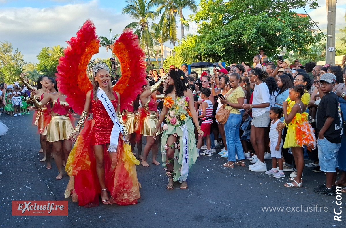 Miss Ouest de La Réunion et ses dauphines
