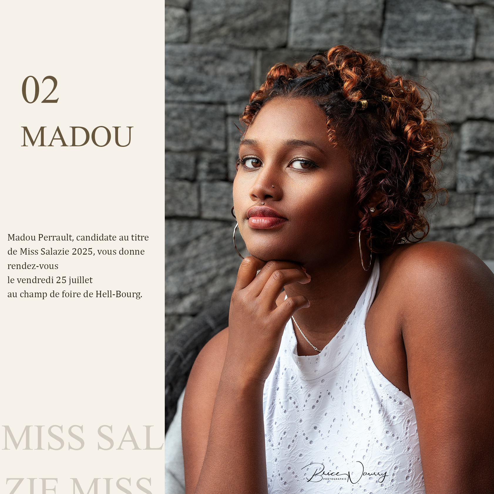 Miss Salazie 2025: les 10 candidates sont...