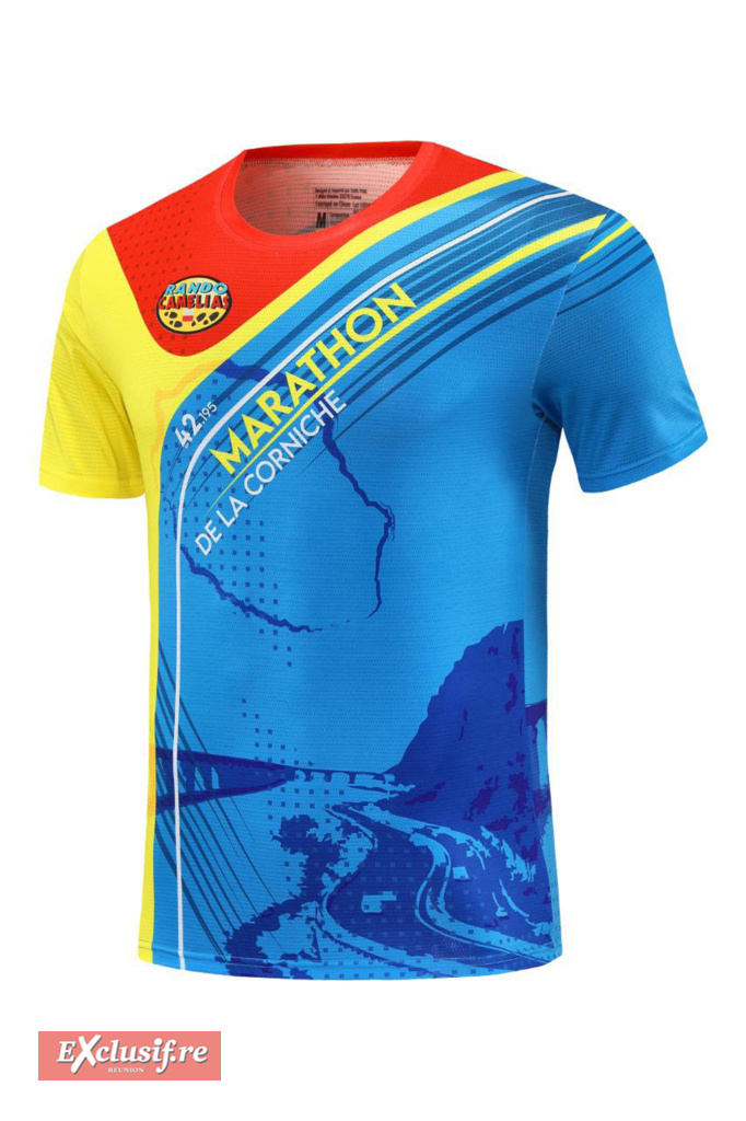 Un magnifique tee-shirt collector sera offert sur la ligne d'arrivée de chacune des trois courses
