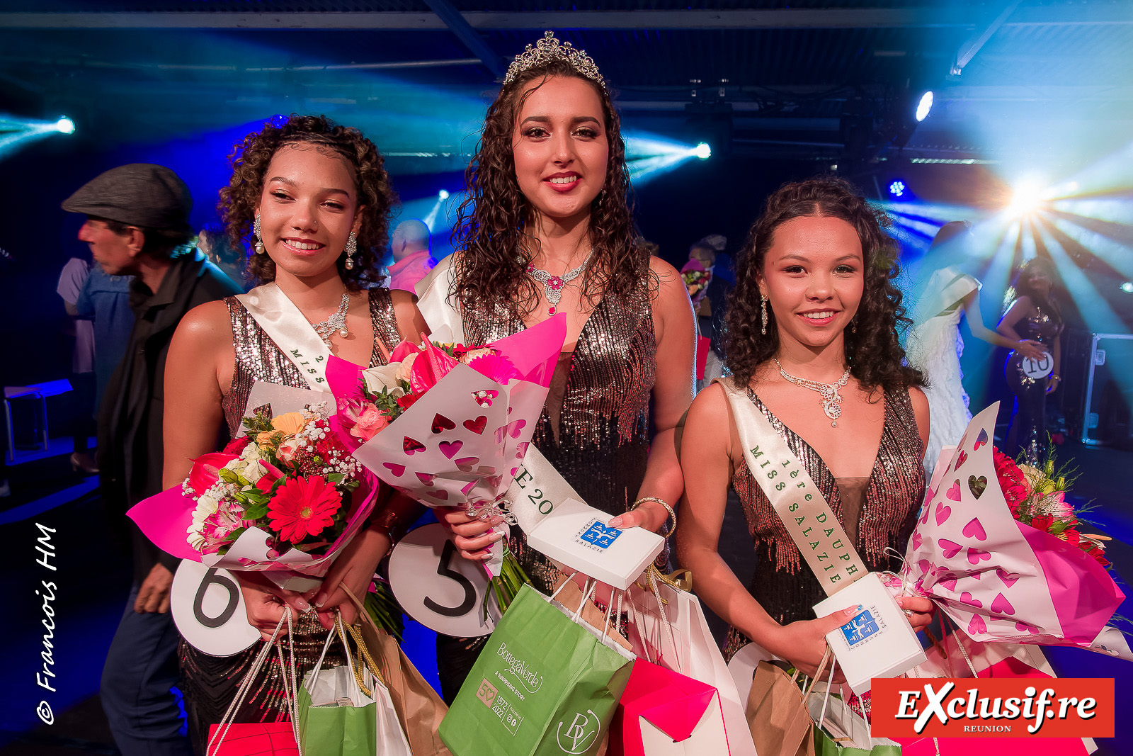 Les lauréates Miss Salazie 2025