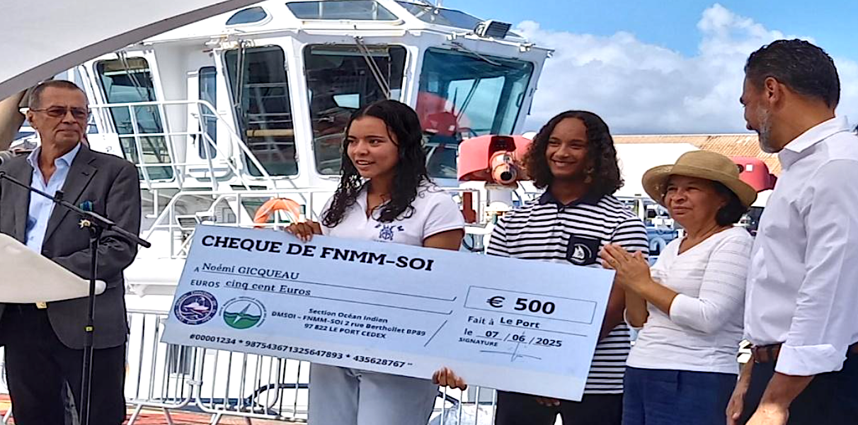 Prix d'Excellence pour Noémi Gicqueau, élève en terminale Bac pro à l’EAMR