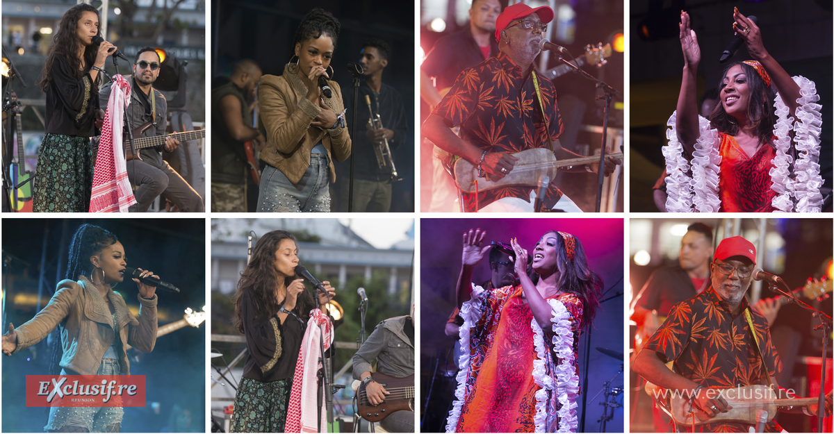 Francofolies de La Réunion 2025: concert "Dann Sin Zil", photos