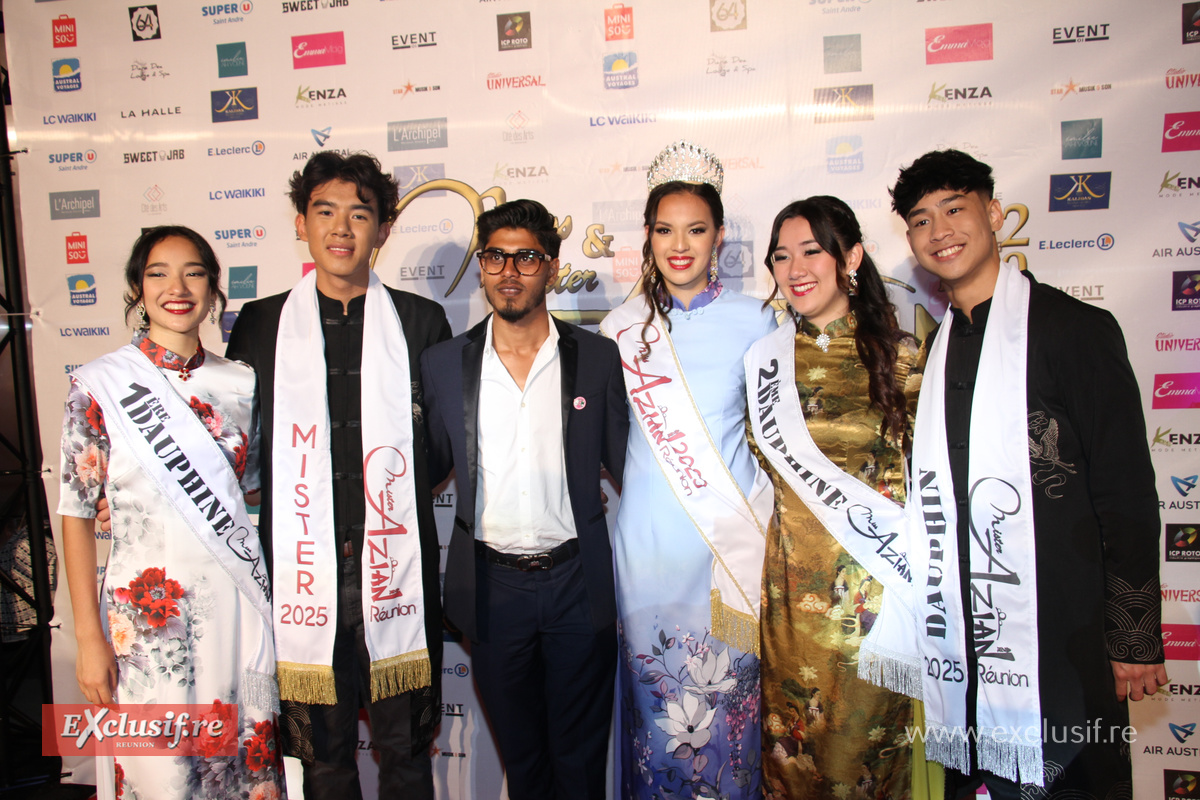 Miss et Mister Azian 2025: Nell Fong Kiwok et Arthur Chane-Kuang-Sang élus
