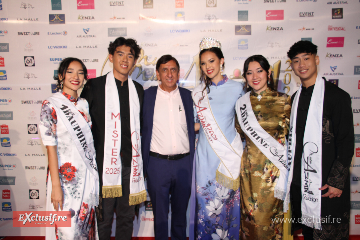 Miss et Mister Azian 2025: Nell Fong Kiwok et Arthur Chane-Kuang-Sang élus
