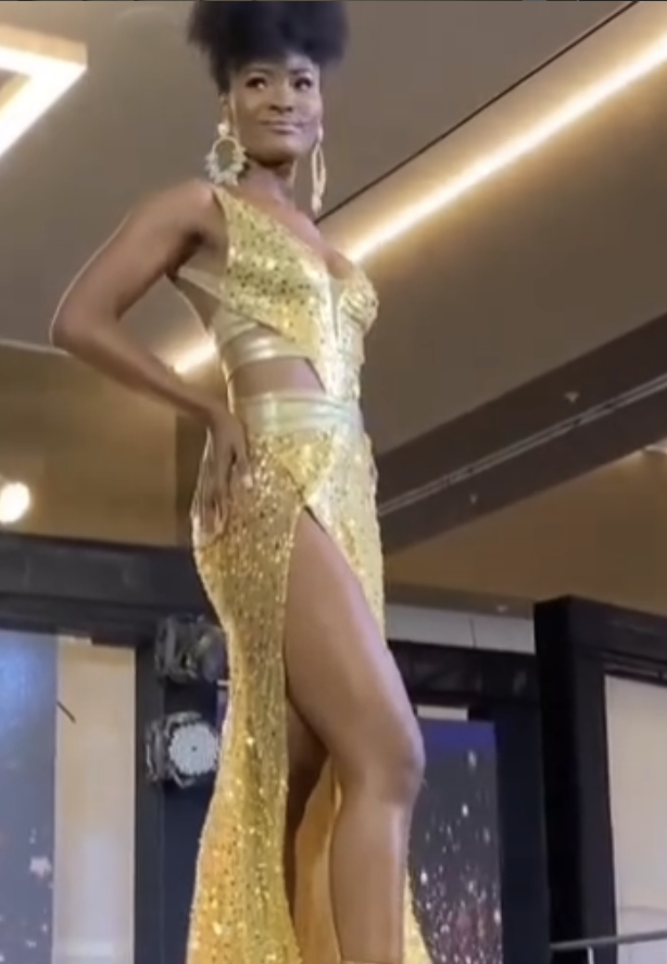Tyra en défilé