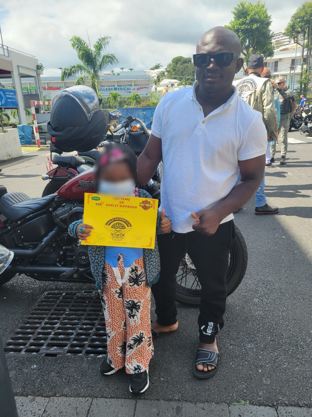 Une matinée de rêve en Harley Davidson pour les enfants hospitalisés