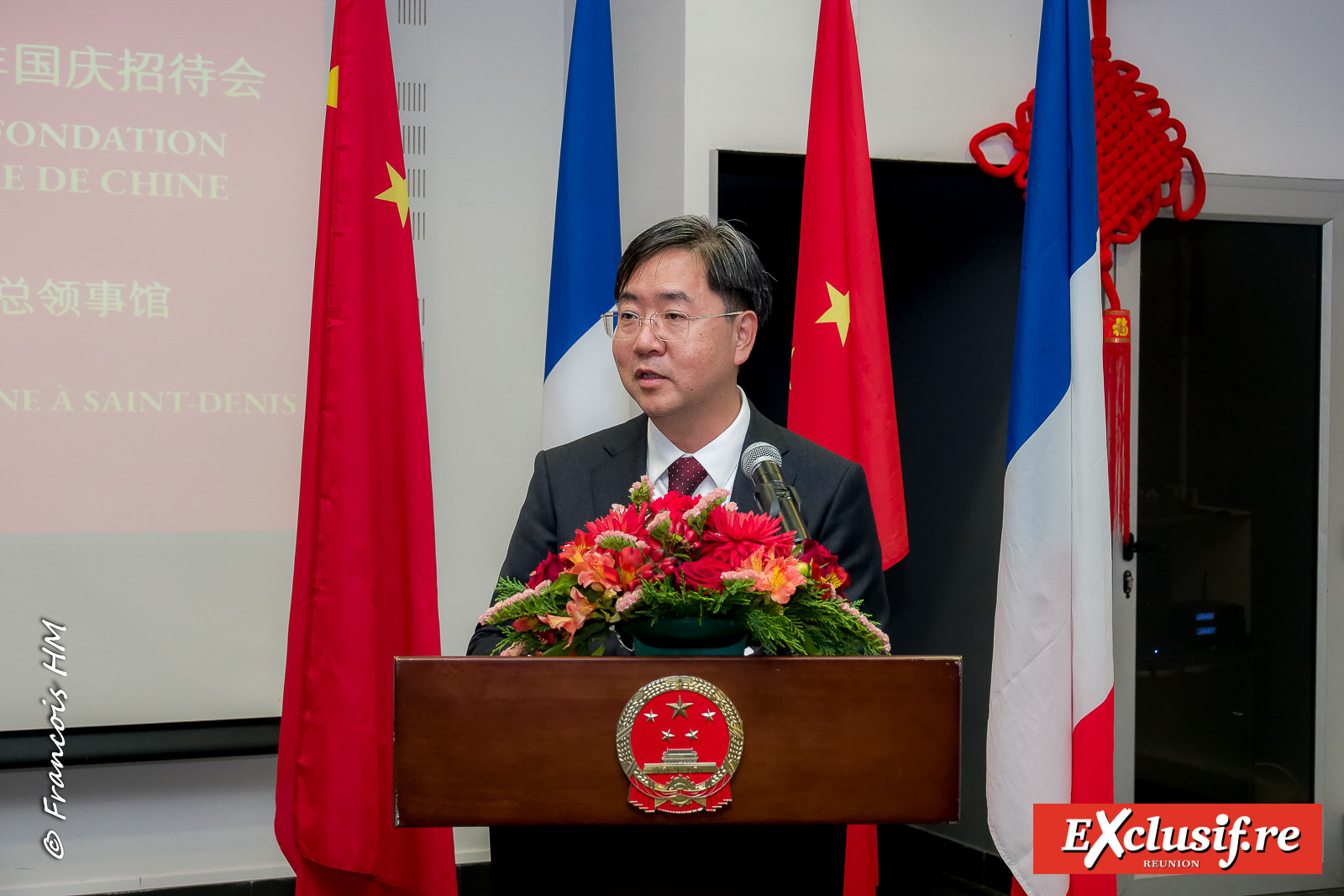 CHEN Xiaolei, Consul général de Chine à Saint-Denis